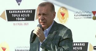 Erdoğan Kahramanmaraş'ta halka söz verdi