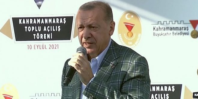 Erdoğan Kahramanmaraş'ta halka söz verdi