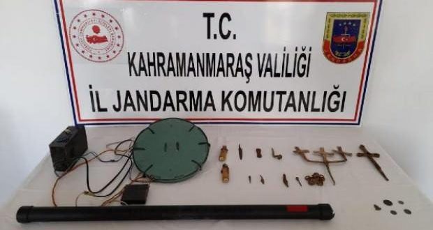 Kahramanmaraş'ta Roma döneminden kalma tarihi eser ele geçirildi