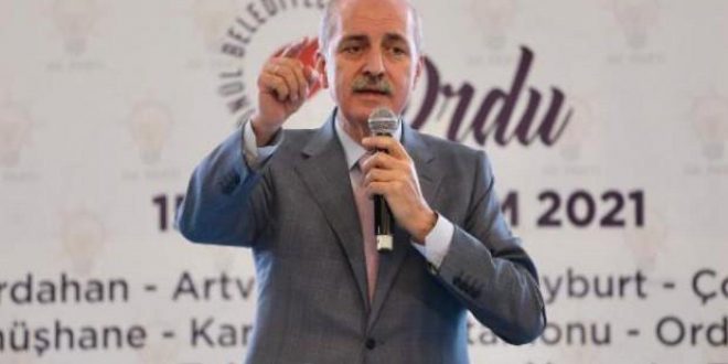 Kurtulmuş: Türkiye'nin çevresindeki problemlerle boğulması isteniyor