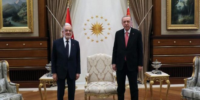 Erdoğan Karamollaoğlu'na kızdı, iade-i ziyaretten vazgeçti!