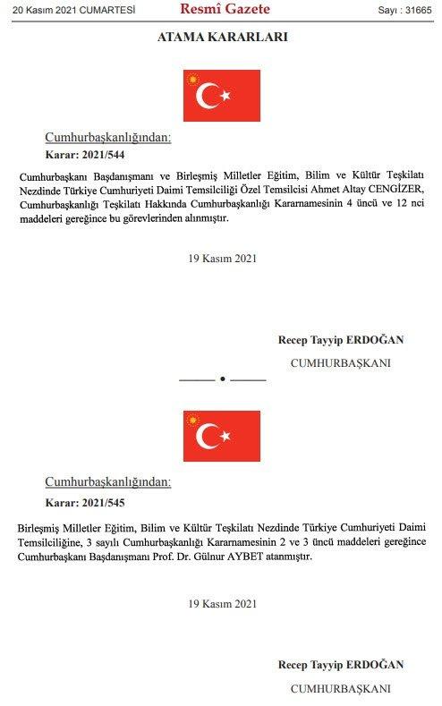 Cumhurbaşkanı kararıyla dört üniversitenin rektörü değişti