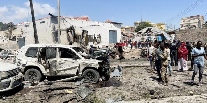 Somali'nin başkenti Mogadişu'da bombalı araç saldırısı