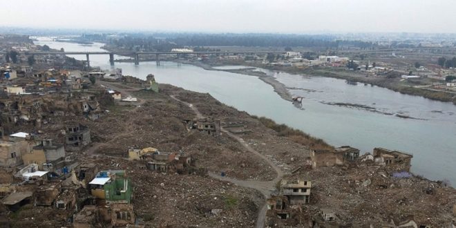 ABD-İran ittifakının yerle bir ettiği Musul kenti halen harabe halinde