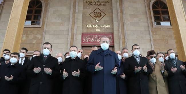 Gülhane Camii Cumhurbaşkanı Erdoğan'ın katılımıyla açıldı!