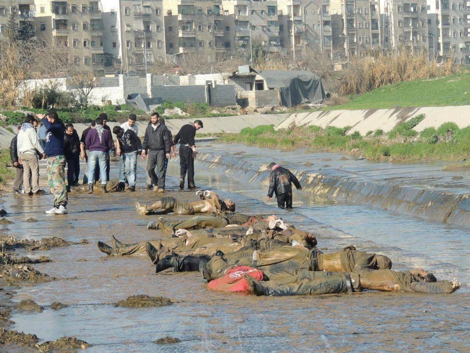 Halep 'Kuveyk Nehri' katliamının 9'uncu yılı