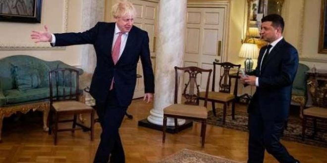 Johnson'dan Rusya'ya Kiev'i işgal planı suçlaması