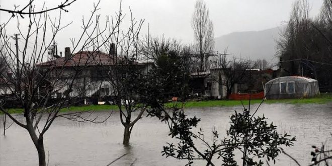 Muğla'da şiddetli yağış nedeniyle su baskınları yaşandı