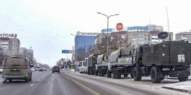 Rus barış güçleri Kazakistan'dan ayrılıyor