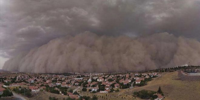 Akdeniz'e ulaşan dev toz bulutu Türkiye'ye geliyor!