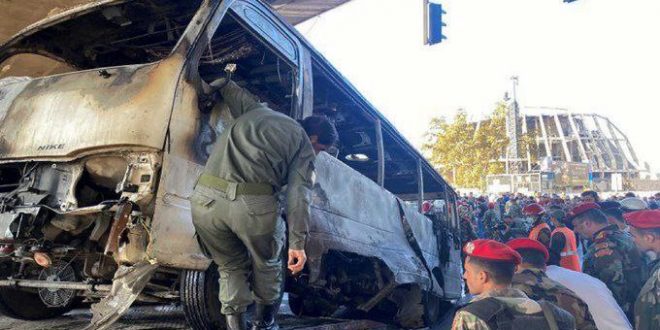 Başkent Şam'da Rejime bombalı saldırı