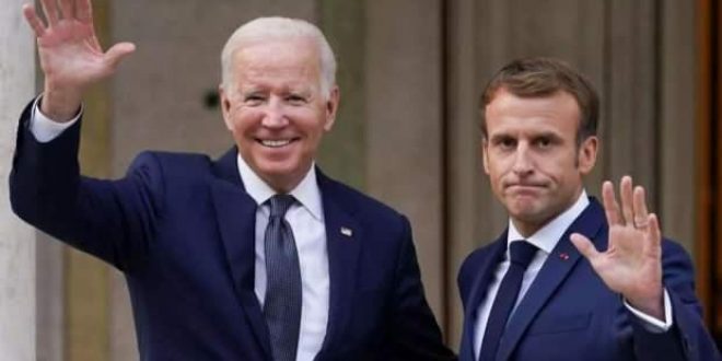 Biden ve Macron Ukrayna krizini görüştü