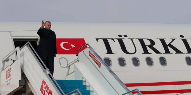 Cumhurbaşkanı Erdoğan'ın uçağı Ankara'ya indi