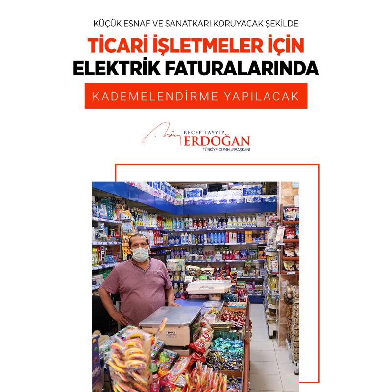 Başkan Erdoğan'dan elektrik ve doğalgaz faturası müjdesi!