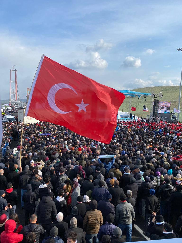 Çanakkale köprüsü bugün açıldı!