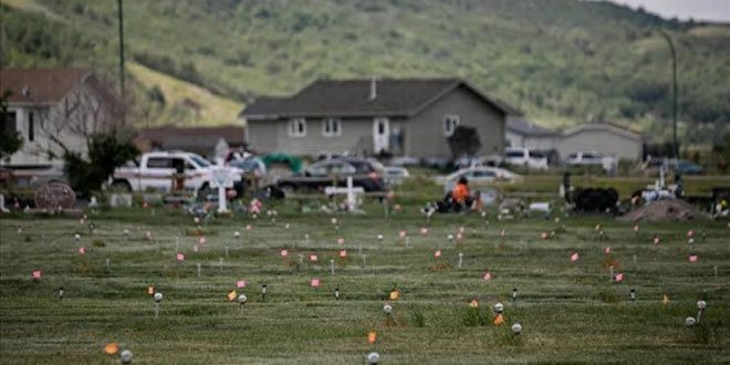 Kanada'da yine çocuk mezarları bulundu