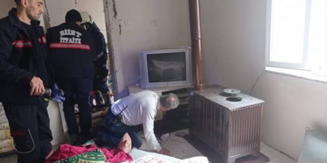 Siirt'te gaz sıkışması nedeniyle patlama meydana geldi: 2 yaralı