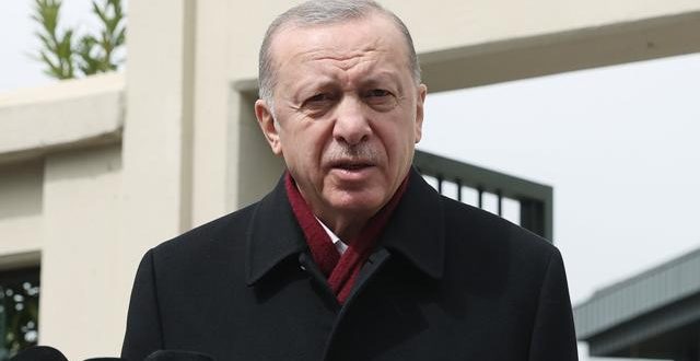 Cumhurbaşkanı Erdoğan cuma namazı çıkışı konuştu