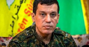 YPG'nin elebaşı Ferhat Abdi Şirin'i ziyarete gelen ABD'li komutan