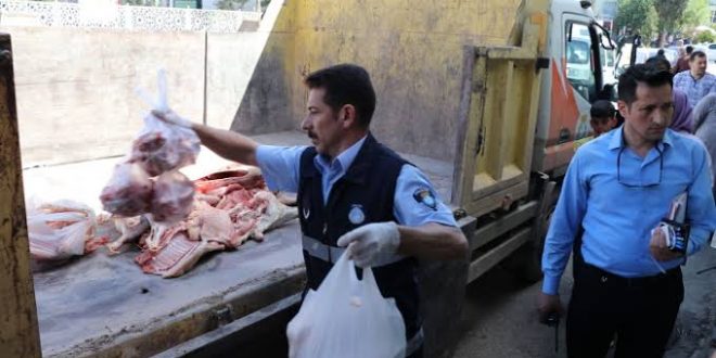 1,2 ton piyasaya sürülmeye hazır bozuk et ele geçirildi