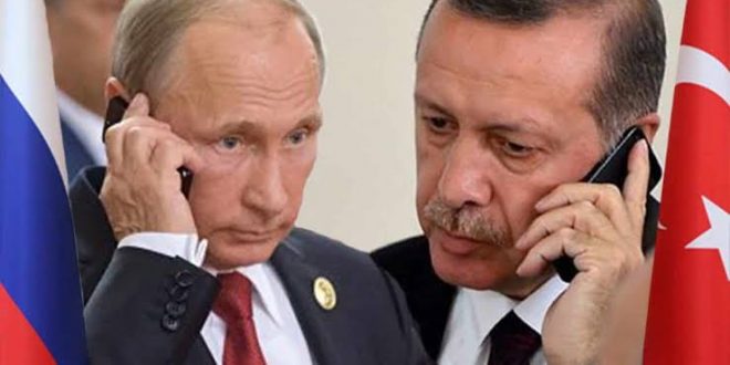 Cumhurbaşkanı Erdoğan, Putin'le telefon görüşmesi gerçekleştirdi