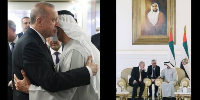 Erdoğan, taziye ziyareti için BAE'de!