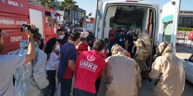 Gübre üreten fabrikasında gaz sızıntısı sonucu 2 işçi hayatını kaybetti