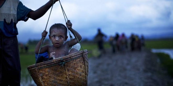 Arakanlı Müslümanların Myanmar soykırımından kaçışının beşinci yıldönümü