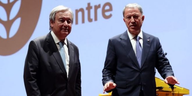 Bakan Akar ile Guterres'ten ortak açıklama