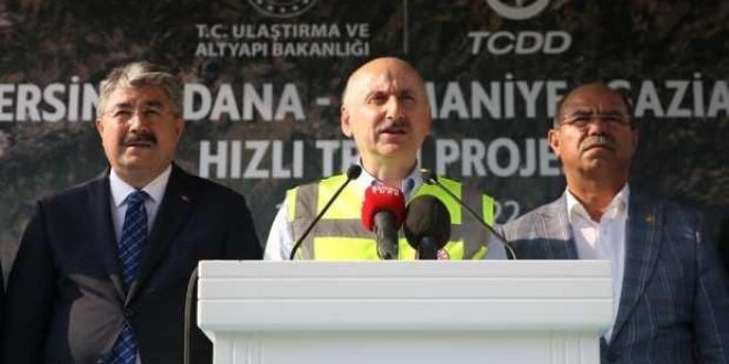 Karaismailoğlu: Ülkemizi yeniden demir ağları ile örüyoruz