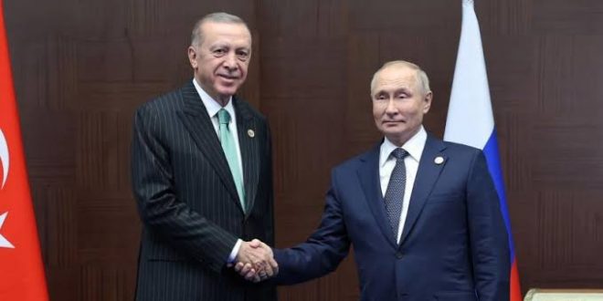 Erdoğan'la görüşen Putin: "Türkiye'yi en büyük gaz merkezi yapma niyetimizi bildirdik"