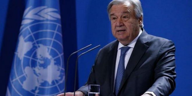 Guterres: "En zengin 20 ülke yeterince çabalamıyor”