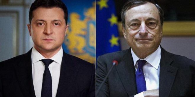 İtalya lideri Draghi Zelenskiy ile görüştü