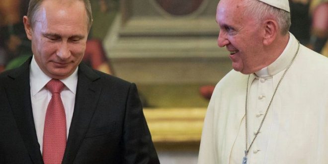 Papa Francesco Putin'e Ukrayna için yalvardı!