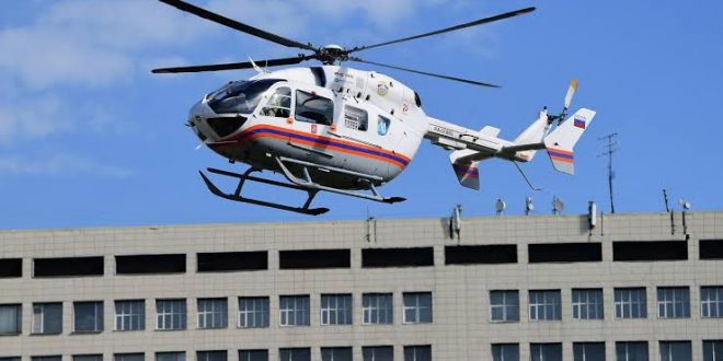 Ambulans helikopter sert iniş yaptı içindeki hasta öldü!