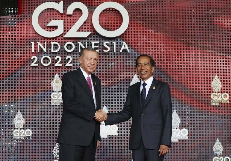 Erdoğan G20'de Prens Selman ile görüştü