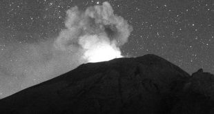 Popocatepetl Yanardağı'nda son 10 günde 25 patlama gerçekleşti