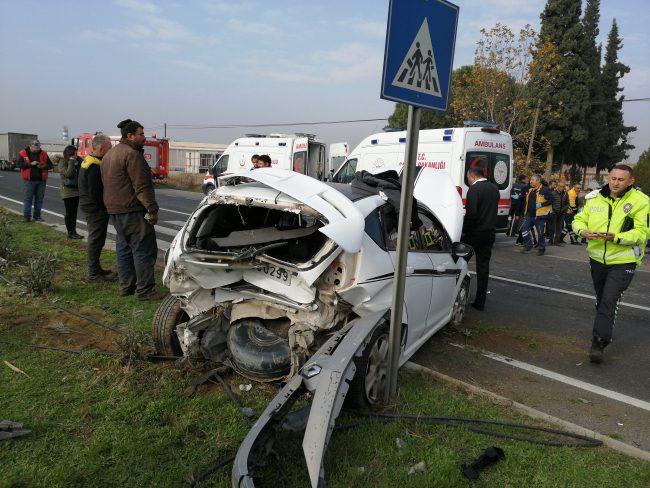 Manisa’da zincirleme trafik kazası