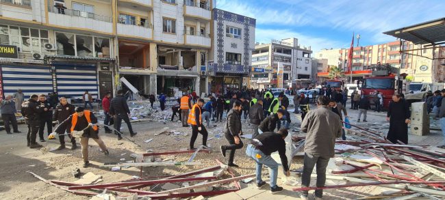 Şanlıurfa'da iş yerinde patlama!