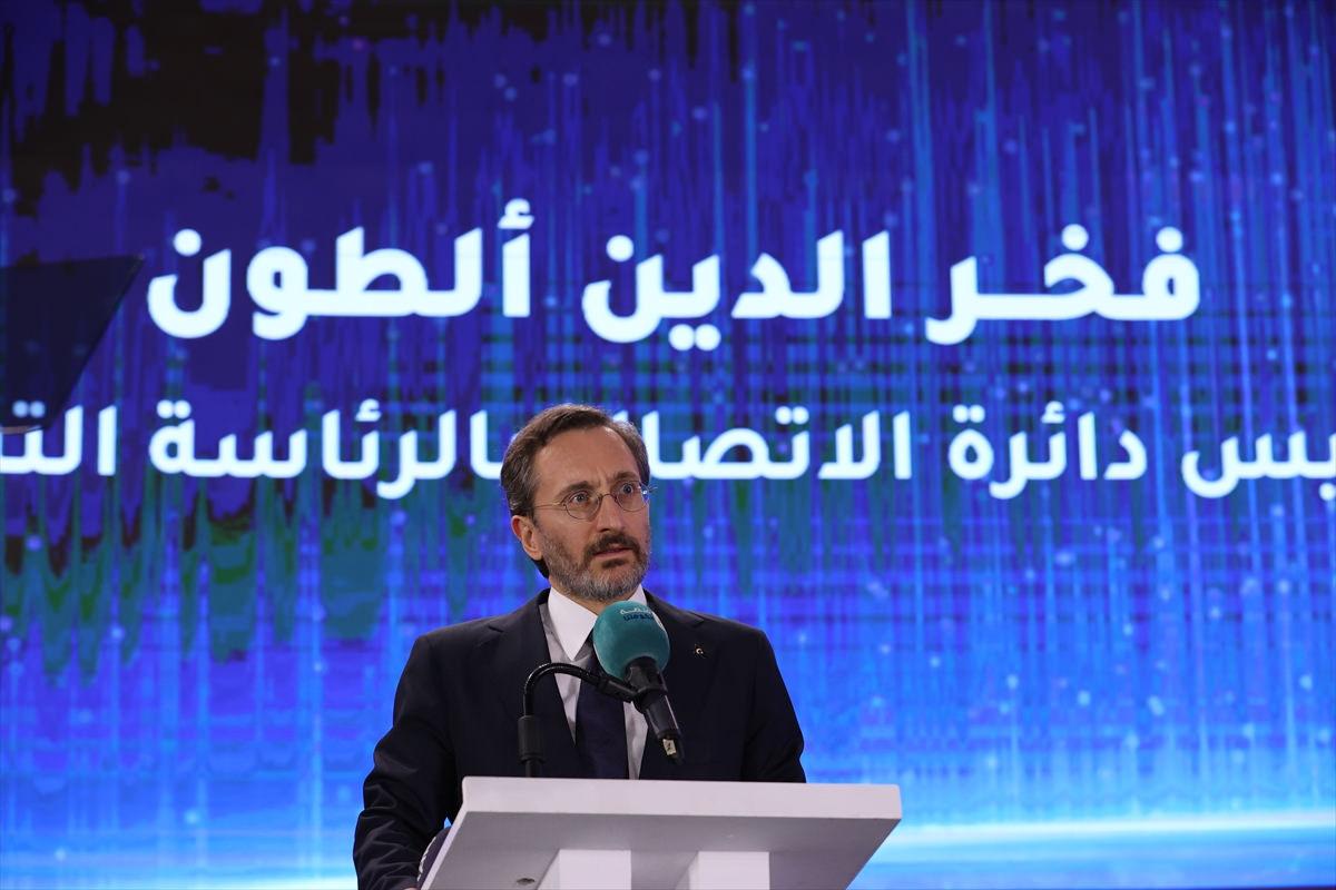 Fahrettin Altun, Trablus İletişim Forumu'na katıldı