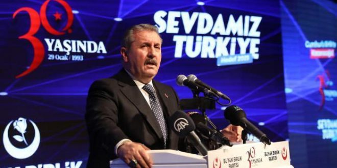 Destici: Safımız net, adayımız Erdoğan'dır