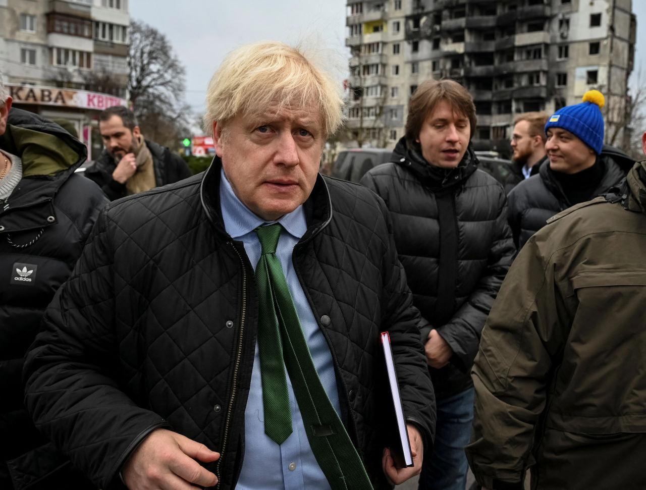 Boris Johnson'dan Zelenskiy'e sürpriz ziyaret!