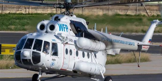 BM görevindeki Rus helikopterine ateş açıldı