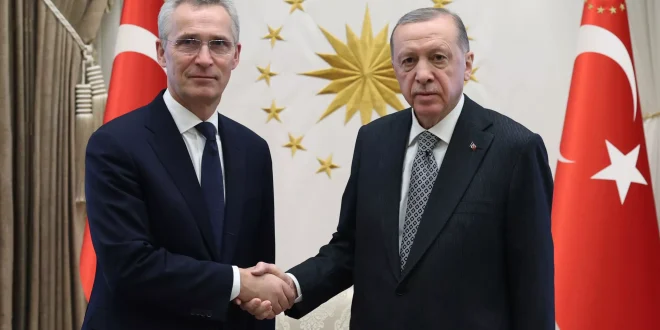 Cumhurbaşkanı Erdoğan Türkiye'ye gelen NATO Genel Sekreteri Stoltenberg'i kabul etti