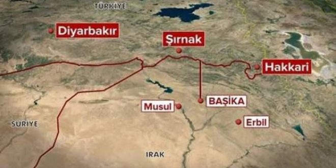 Musul'da TSK üssüne roketli saldırı