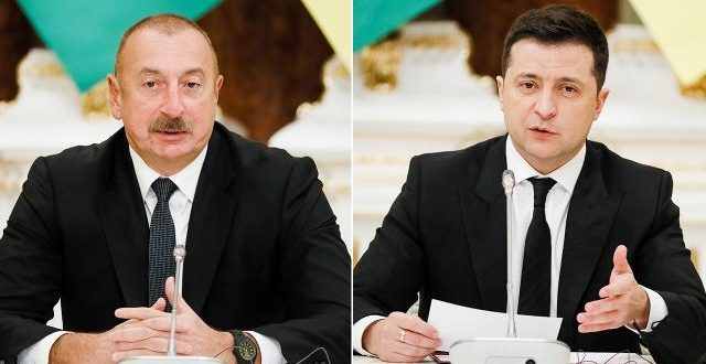 Zelenskiy Aliyev ile telefonda görüştü