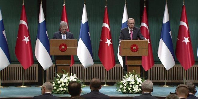 Erdoğan Finlandiya'nın üyeliğine onay verdi