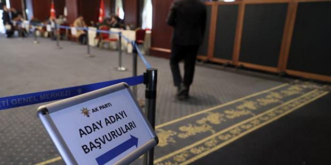 AK Parti'de milletvekilliği aday adaylığı başvuruları devam ediyor