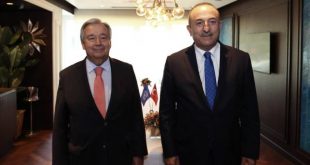 Bakan Çavuşoğlu BM Genel Sekreteri ile görüştü