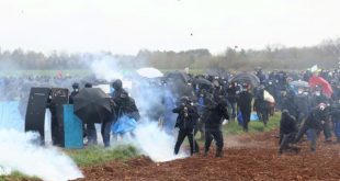 Fransa'da yapay su havzaları projesine protesto!